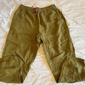 Outlier Ramiefall Yes Pants in Khaki/Olive XL